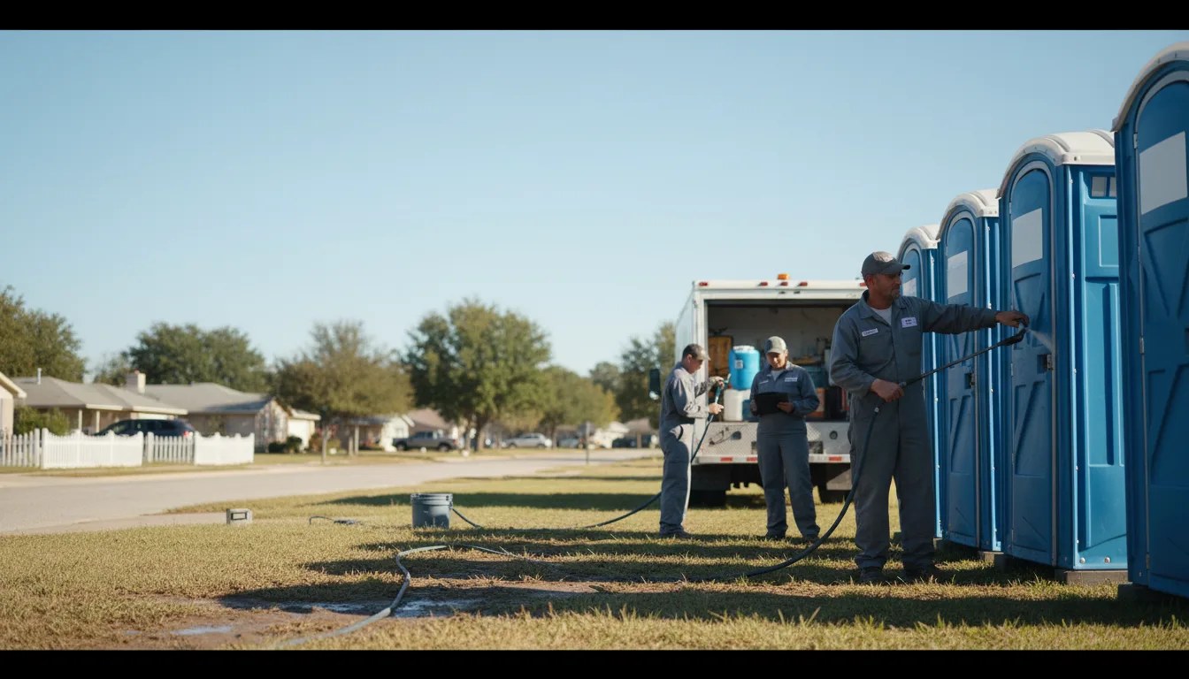 Long-Term Portable Toilet Rental in Americus, GA near me